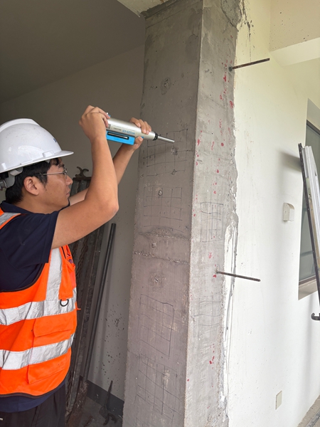 構(gòu)件修復(fù)檢測